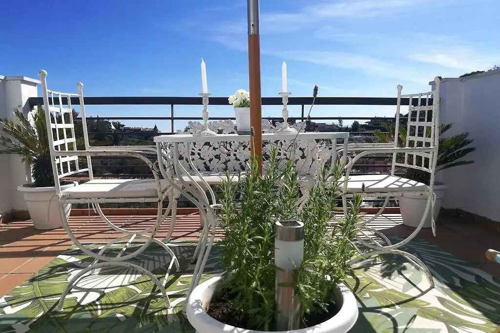 Apartment Great Penthouse & Terrace Overlooking The Sea - Free Parking Malaga