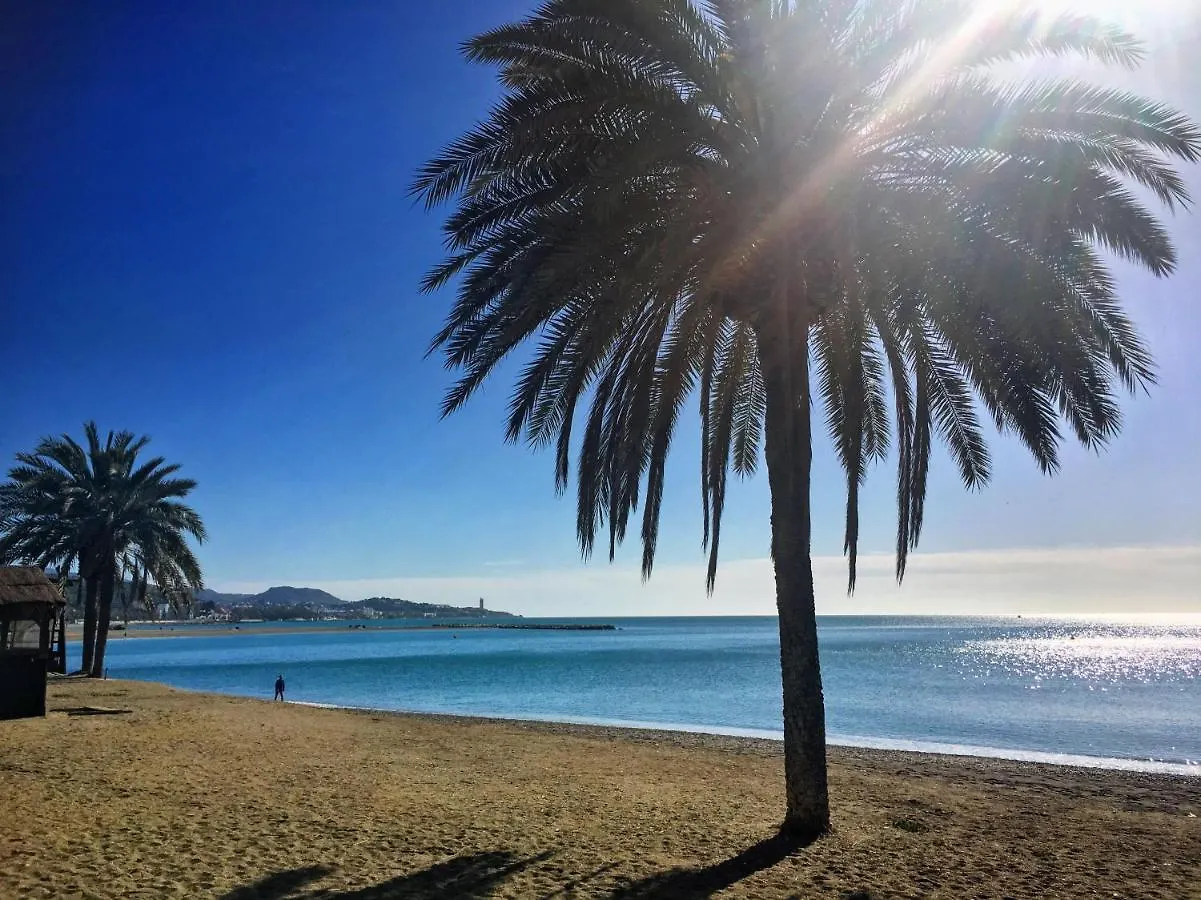 Great Penthouse & Terrace Overlooking The Sea - Free Parking Malaga